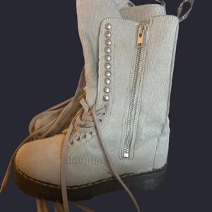 Rick Owens x dr marten boots